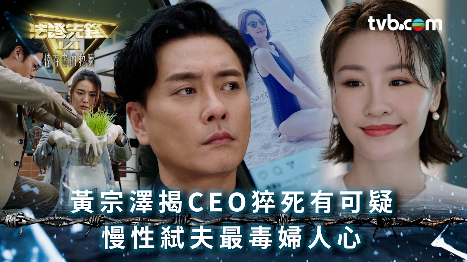 法證先鋒6第十九集｜黃宗澤揭CEO猝死有可疑 慢性弒夫最毒婦人心