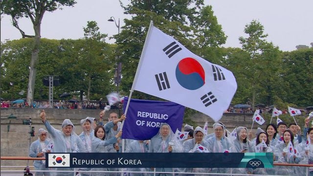 【巴黎奧運】開幕禮南韓代表團被誤報為北韓 國際奧委會致歉