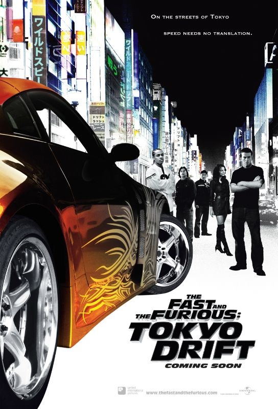 The Fast and the Furious Tokyo Drift, 狂野極速, 飄移東京